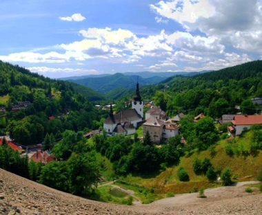 View on Špania Dolina
